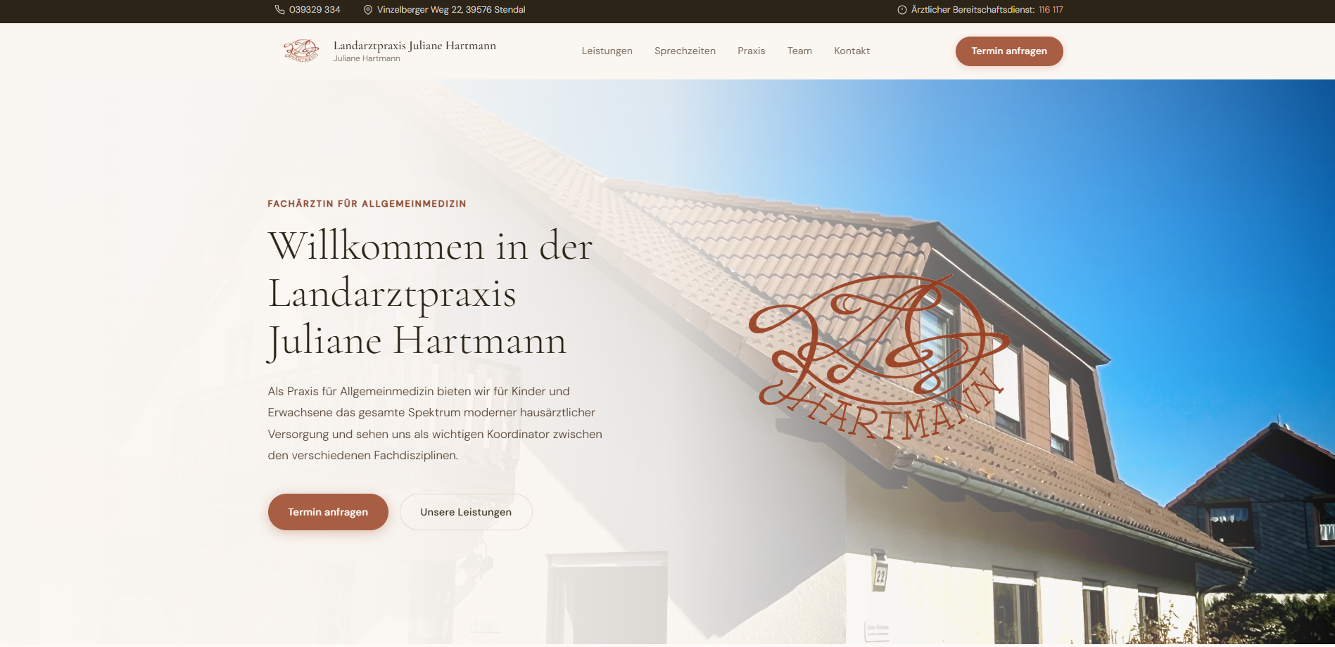 Vorschau: Landarztpraxis Juliane Hartmann